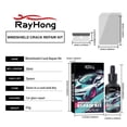 thumbnail image 1 of Herunwer RayHong Windshield Crack Repair Kit, Professional Auto Glass Fix Fluid for Chips, 1 of 9