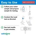thumbnail image 3 of Kit de análisis de agua Safe Home DIY, detección de plomo, 4 PPB, paquete de 2, 3 of 7
