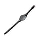 thumbnail image 4 of Correa de reloj de cuero Accesorios de reloj Correa de repuesto clásica Pulsera de reloj negro, 4 of 9