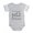 Heather Gray, variant on CafePress - Mommys30thbirthday - Cute Infant Baby Football Bodysuit