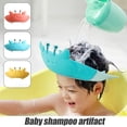thumbnail image 2 of CAROOTU Bonnet de Douche Forme Crabe Douche Protection de Bain Chapeau Visière Imperméable Réglable Mignon pour les Enfants Enfants Nouveau, 2 of 7