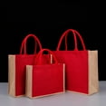 thumbnail image 5 of Versatile Linen Carryall Bag Waterproof Coating and Stylish for Any Occasion, 5 of 16