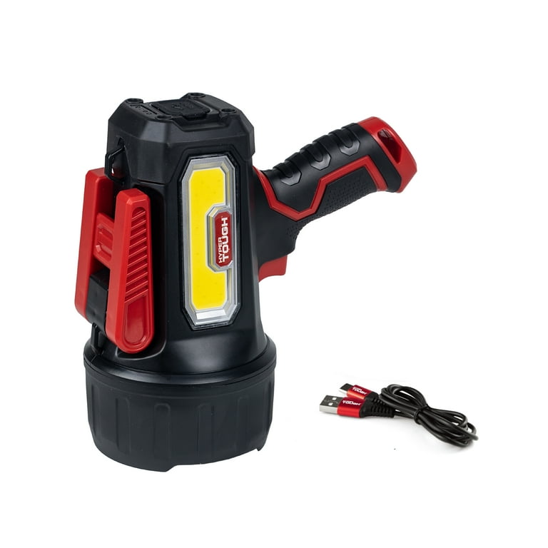 Free Shipping! Hyper Tough LED Spotlight 1800 Lumens with Power