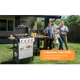 thumbnail image 4 of Elleree 34200BTU 4-Burner Propane Gas BBQ Grill With Porcelain Enamel Firebox Cooking Grids For Outdoor Camping Barbecue Grill, 4 of 9