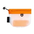 thumbnail image 2 of Mini Waterproof Nylon Drawstring Pouch 12x10x6 cm Small Lightweight Storage Bag for Keys Cash with Mesh Panel, Tear-Resistant for Pool Beach Outdoor Activities, 2 of 6