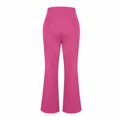 thumbnail image 5 of Womens Capris for Summer Cotton Linen Pants Casual 2026 Loose Comfy Trendy Elastic Waist Cropped Trouser Beach Clothes, 5 of 7