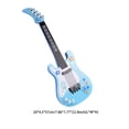 thumbnail image 4 of Children's Simulation Musical Instrument Safety Multifunctional Electric Guitar Bass Surround Sound Playable Musical Instrument with Colorful Lighting Design for Children Playing, 4 of 9