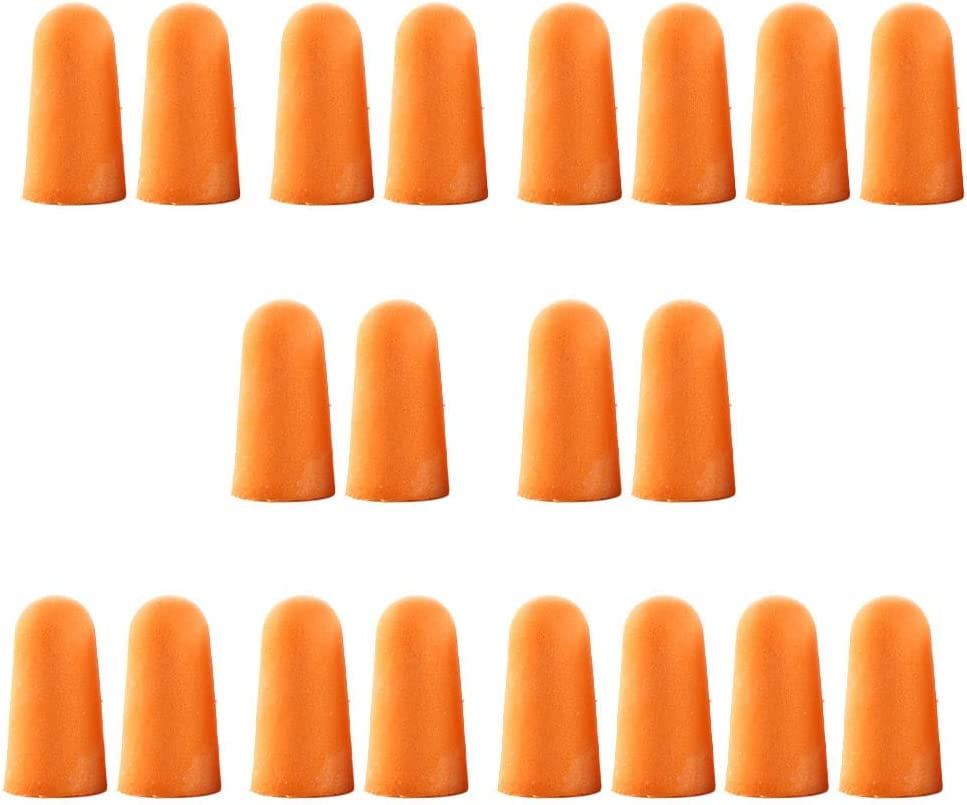 Ear Plugs,10 Pairs Ultra Soft Foam Earplugs Tapered Comfortable Ear