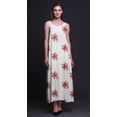 thumbnail image 4 of Bimba Rayon Floral Womens Long Casual Dress Spaghetti Strap Summer Maxi Sundress-Medium, 4 of 4