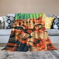 thumbnail image 2 of Patifu Pop Art Cat Warm Lightweight Blanket Soft Fleece Blankets, Throw Blanket for Living Rooms Sofa Decor Gifts All Seasons (Multiple Sizes) 50x60in, 2 of 6