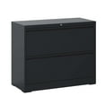 thumbnail image 2 of High-security 2 Metal Filing Cabinet, Black, For Office Workspace, Fits Different File Sizes Black Locking Efficiency, Legal/letter/a4/f4, 2 of 7