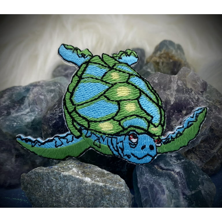 Sea Turtle Iron on Patch 