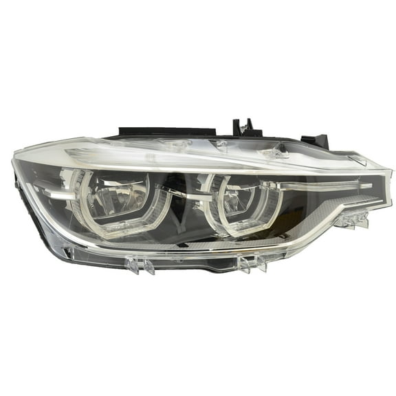 KAI New OEM Replacement Passenger Side Headlight Lens And Housing, Fits 2016-2018 BMW 3 Series Sedan