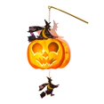 thumbnail image 1 of Farol de calabaza de Halloween Strade Fareast Limited Kit de materiales de bricolaje Estilo A, 1 of 8