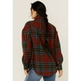 thumbnail image 4 of Fornia Women's Plaid Print Shacket - SHKT-TRT-RUS   US, 4 of 4