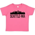 thumbnail image 3 of Inktastic Seattle Washington City Skyline Boys or Girls Toddler T-Shirt, 3 of 5
