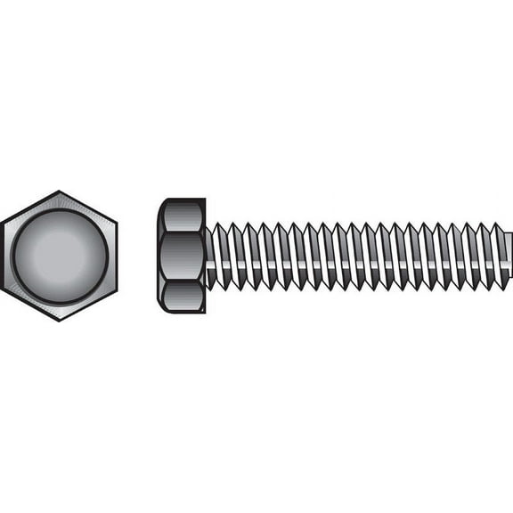 The Hillman Group 3/8" Zinc Plated Steel Hex Tap Bolt