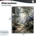 thumbnail image 4 of Stupell Industries Farmhouse Through The Woods Pathway Gray Framed Giclee Art, 11 x 14, by Franklyn Gregory, 4 of 8