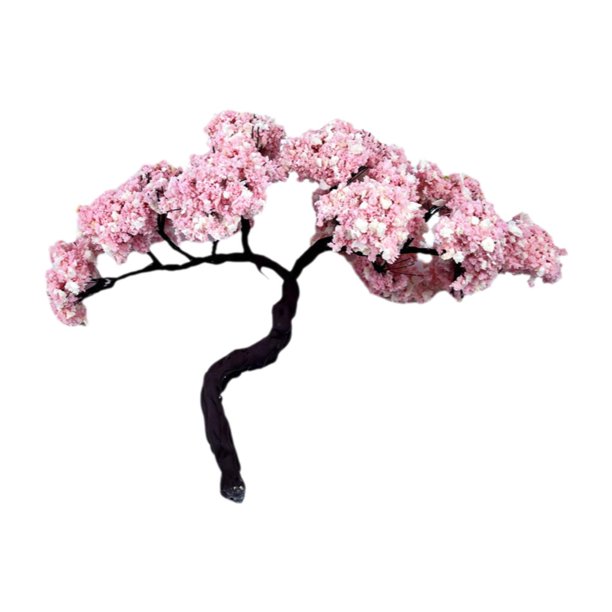 Árboles de flores en miniatura, manualidades, adornos, árbol de cerezo, mesa de arena 12 centímetros