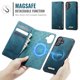 thumbnail image 3 of CaseMe Cartera for iPhone 16 Compatible con Magsafe, 2 en 1 de Piel Sintética [Bloqueo RFID] Soporte para Tarjeta con Tapa a Prueba de Golpes Cubierta Magnética Desmontable for iPhone 16 6.1", 3 of 10