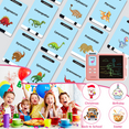 thumbnail image 3 of Richgv 2 in 1 Talking Flash Cards with LCD Writing Tablet for Kids, Educational Preschool Montessori Learning Toys for Toddlers, Drawing Board with Reading Machine for Autism Speech Therapy, 3 of 10