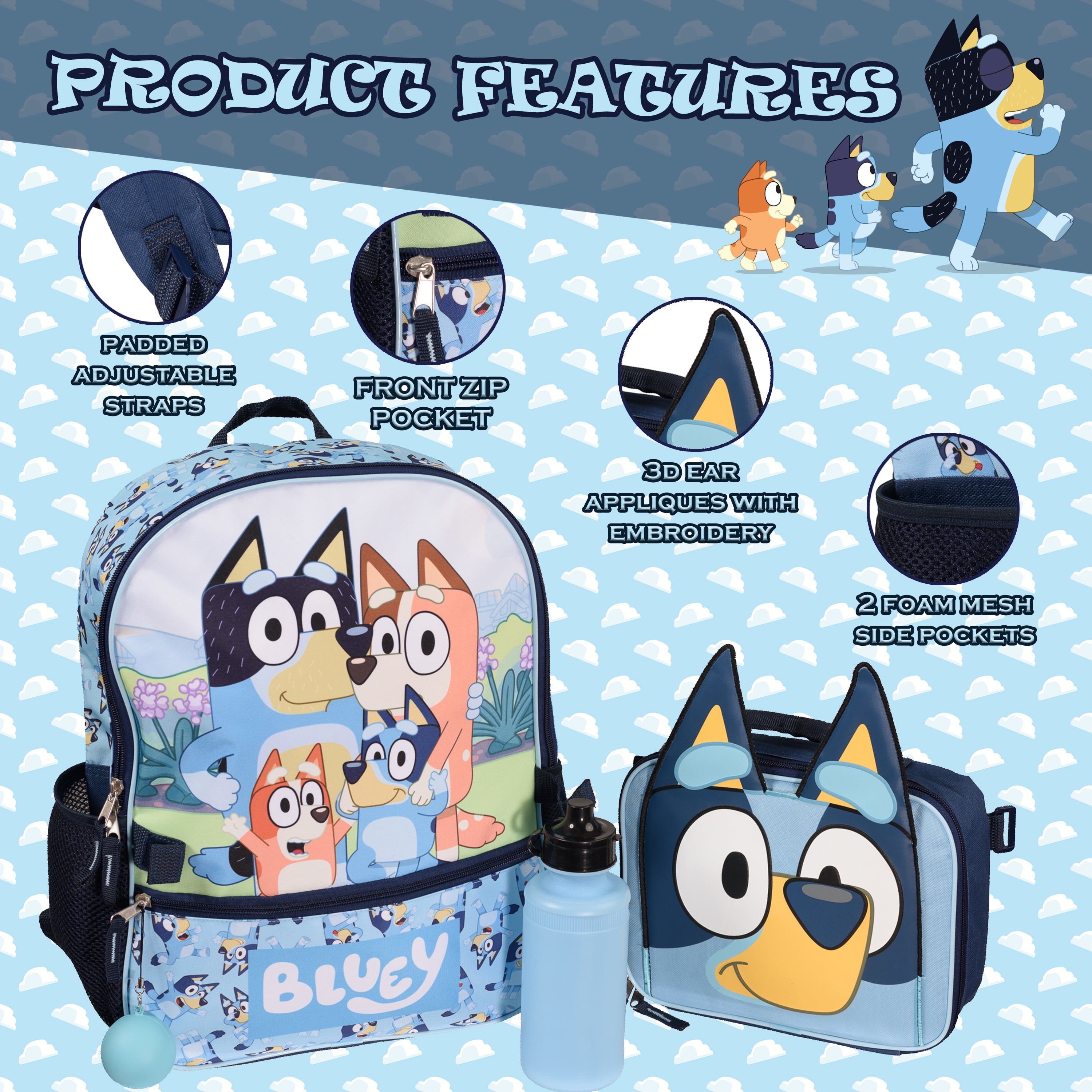 Bluey 5pc Kids' 16 Backpack with … curated on LTK