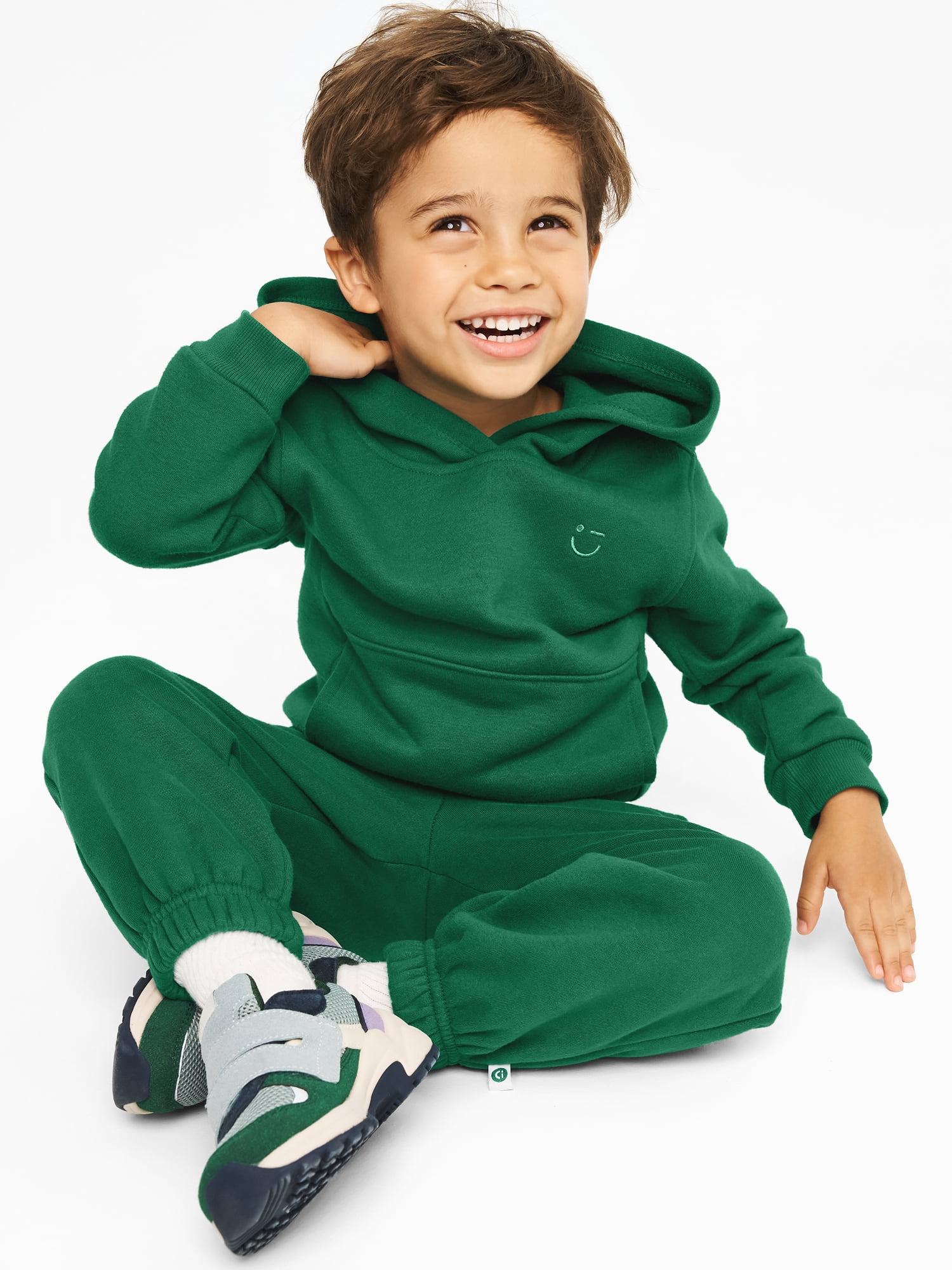 Color Mix by Garanimals Baby & Toddler Fleece Hoodie, Sizes 0–6T
