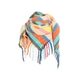thumbnail image 1 of Foulard d'Hiver pour Femmes Mode Hiver Femmes Foulard Colorée Décontractée Foulard Carrée à Pompons Châle Foulard pour Femmes Foulard d'Hiver pour Femmes Hiver Foulard d'Hiver pour Femmes, 1 of 5