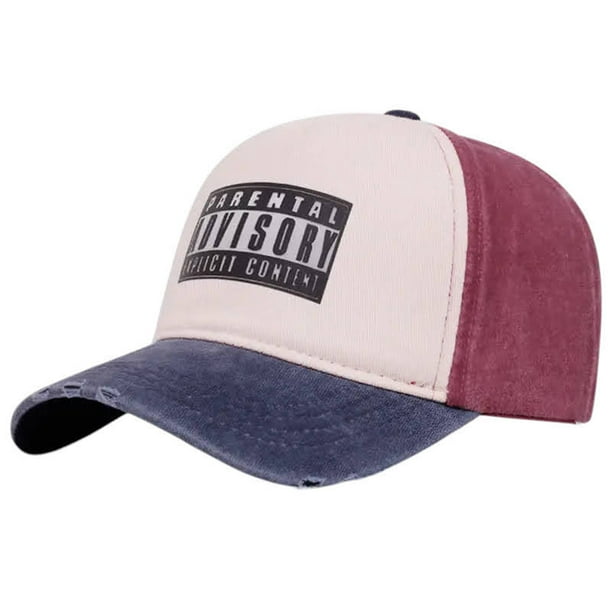 Knite Gorra para hombre Parental Advisory Urbana Ajustable Estilo Béisbol Casual