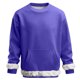 thumbnail image 2 of RKSTN Fleece Sweatshirts for Men Oversized Crewneck Pullover Hoodless Sweatshirt Top Mens Casual Solid Round Neck Loose Fits Comfy Long Sleeve Sweatshirt with Pockets Fall Winter Clothes, 2 of 7