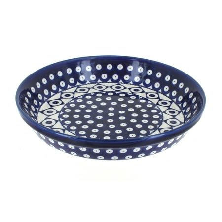 

Blue Rose Polish Pottery Xandra Pie Plate