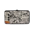 thumbnail image 2 of DC Comics Wallet, Hinged, Wonder Woman Logo Comic Scenes Grays Blue Red Yellow, Vegan Leather, 2 of 3