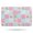 Pioneer Flower Floral Print Pattern-3, variant on Pioneer Flower Floral Print Pattern Bathroom Rugs Mat, Non Slip Microfiber Bathroom Rug with Rubber Backing, Soft Mats for Bathroom Floor Tub Shower, 17"x47"