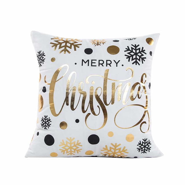 Fundas de almohada decorativas navideñas XmasThrow Funda de almohada Funda de sofá para el hogar Decoración del coche, Tipo 2 Advancent JR0771-02