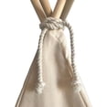thumbnail image 3 of Tipi Teppe Casita Loneta Beige TIPIS PALMA 1.50 m de alto x 1.40 m de ancho y largo, 3 of 4