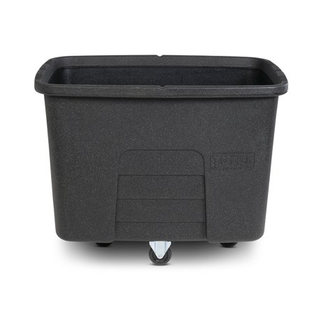 Toter 12 Cubic Feet 400 lbs. Capacity Heavy Duty Manual Cube Truck - Blackstone