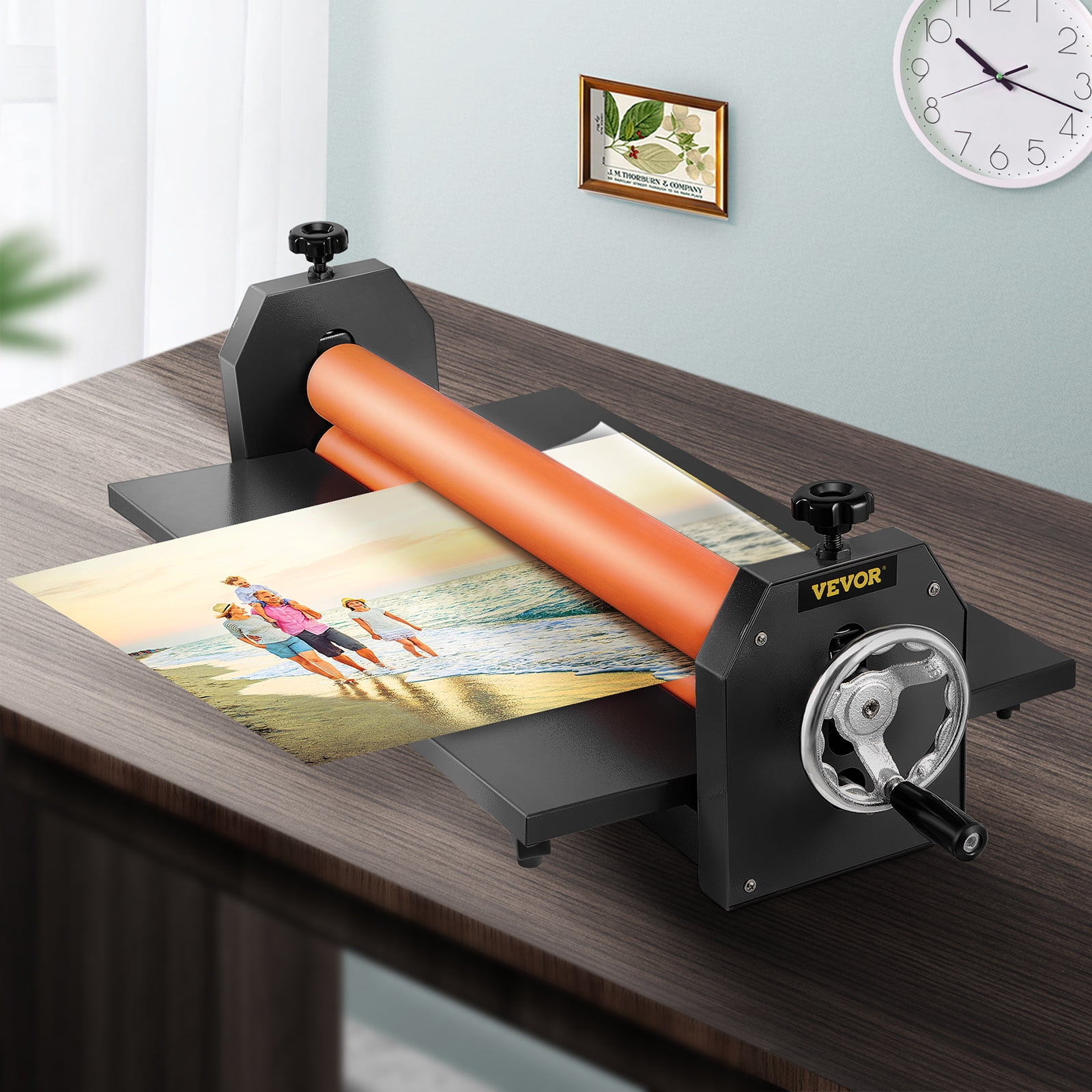 25.5 Inch Manual Cold Roll Mount Laminating Machine 650mm Cold Press 