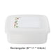 thumbnail image 2 of Caja de almacenamiento de plástico para nevera, latas transparentes de frutas y alimentos para cocina, cajas de arroz para conservación, Almacenamiento y organización del hogar (8*11*4.6 cm) Billuyoard HA080135-02, 2 of 6