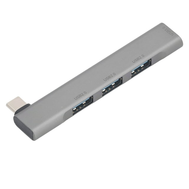 Mecanografíe Al Eje De C, Estación De Acoplamiento Del USB C Plug And Play 4 Puertos De Alta Velocidad Para El Teléfono De La PC