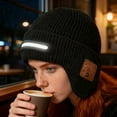 thumbnail image 1 of Écouteurs de Camping et de Randonnée avec Capuchon à DEL Illuminé pour Musique et Éclairage Extérieurs, Conception Ergonomique en Alliage pour une Commodité Pliable et une Utilisation Polyvalente, 1 of 6