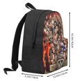 thumbnail image 3 of 16.5in Wres-Tler W-W,E Backpacks Cute Laptop bag Cartoon Bags Bookbag Daypack Outdoor Travel, 3 of 8