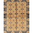 thumbnail image 1 of Ahgly Company Indoor Rectangle Abstract Chrome Gold Yellow Abstract Area Rugs, 2' x 3', 1 of 6