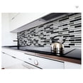 thumbnail image 4 of 10 pegatinas de pared 3D con diseño de ladrillos y azulejos para cocina, baño, antisalpicaduras, decoración del hogar, 28 x 23,5 cm, 4 of 7