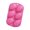 Pink,1Pc, variant on Easter DIY Chocolate Candle Making Kit - Food Grade Silicone Molds for Chewing, Fudge, Jelly, Ice Cream, Crafts - Includes Pen and Hammer Tools(Pink,1Pc)