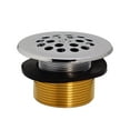 thumbnail image 5 of Westbrass R92K-26 1-3/8" Fine Thread Bathtub Grid Trim Conversion Kit with Trip Lever, Polished Chrome, 5 of 11