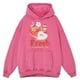 thumbnail image 2 of Sudadera con capucha retro desgastada con estampado de fresas frescas para hombre, estilo hip hop, estilo retro americano, 100 % algodón, informal, para otoño, 2 of 5