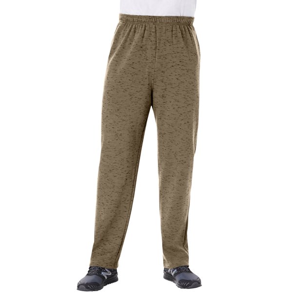 Kingsize Men's Big & Tall Fleece OpenBottom Sweatpants