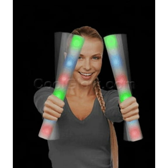 Fun Central Z553 LED Foam Stick Baton Supreme - Rainbow
