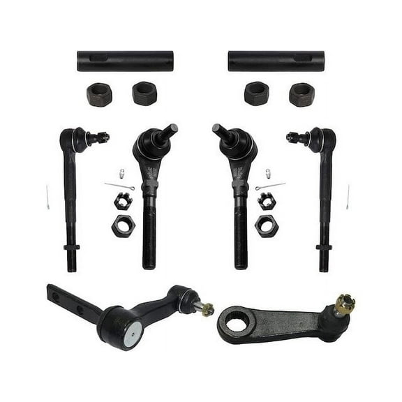 Front Tie Rod End Idler Arm Pitman Arm Kit - Compatible with 1997 - 2003 Ford F-150 1998 1999 2000 2001 2002