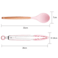 thumbnail image 2 of 2 Pc Kitchen Utensil Set, Easy to Clean Wooden Kitchen Utensils, Cooking Utensils for Nonstick Cookware, 2 of 5